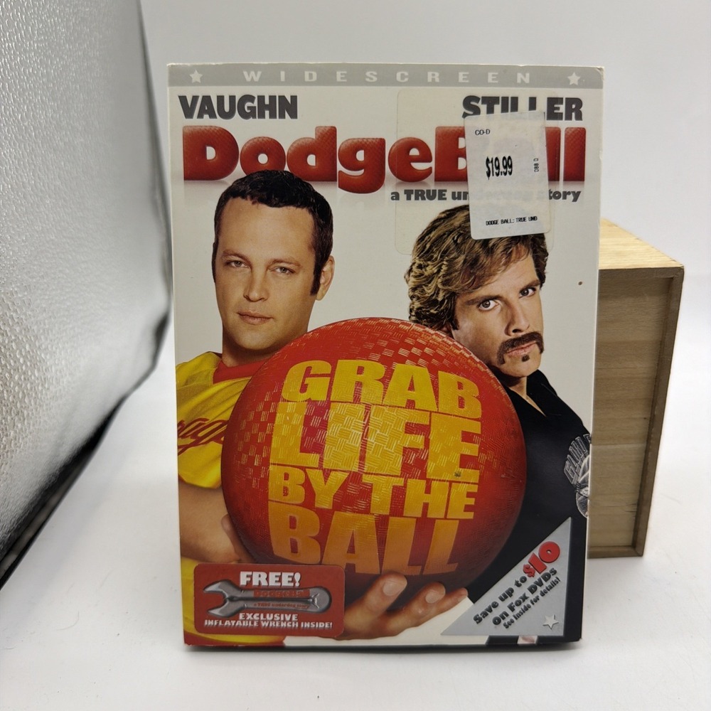 Dodgeball Grab Life by the Ball Ben Stiller (DVD, 2004)